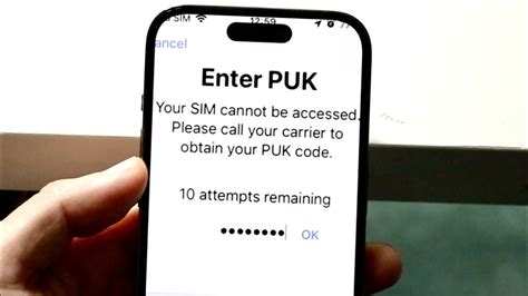 how to fix puk sim card smart|what is puk lock.